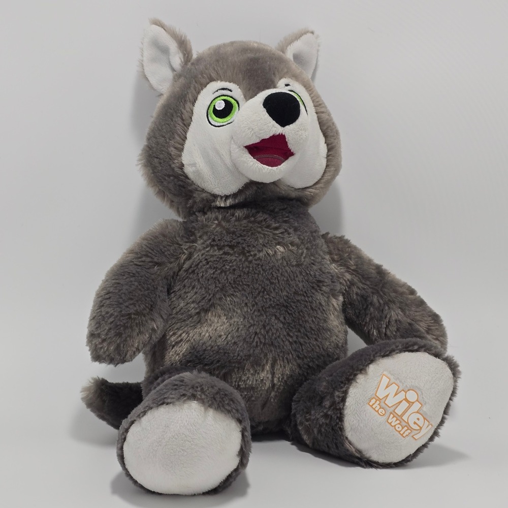 BUILD A BEAR Wiley the Wolf Great Wolf Lodge Plush Stuffed 2021 Stuffy 15"